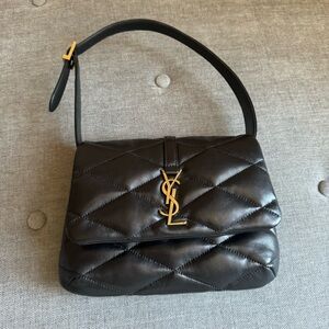 Saint Laurent Le 57 Logo Plaque Shoulder Bag